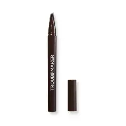 Trouble Maker - Lápiz de cejas Fluffer Brow Brush Natural - Dark Brown