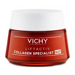 Vichy - Crema Antiarrugas Liftactiv Collagen Specialist Noche 50 Ml