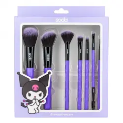 ¡20% DTO! Hello Kitty Set de Brochas Kuromi