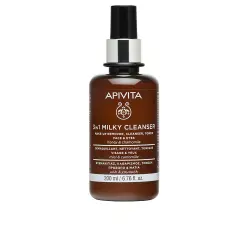 3 EN 1 LECHE LIMPIADORA rostro y ojos - Limpiador facial y desmaquillante 200 ml