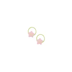 Set 2 Gomas de Pelo Estrellas