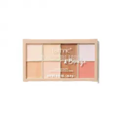 Base, Blush - Bronze Paleta de Rostro Base, Colorete y Bronceador