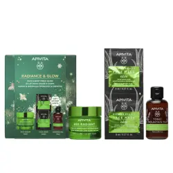 BEE RADIANT GEL-CREMA SIGNOS DE ENVEJECIMIENTO Y ANTIFATIGA PIEL SECA ESTUCHE 2 pz