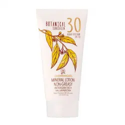 Botanical Sunscreen Mineral Lotion Non-Greasy Spf 30