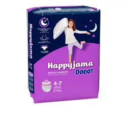 Dodot Happyjama Niña T-7 braguita 4-7 años 17 u