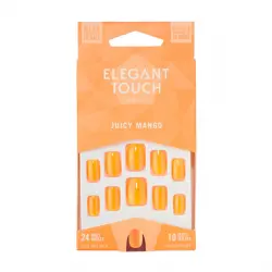 Elegant Touch - Uñas postizas Colour Nails - Juicy Mango
