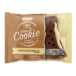 Filled Protein Cookie Chocolate Vainilla 70 gr