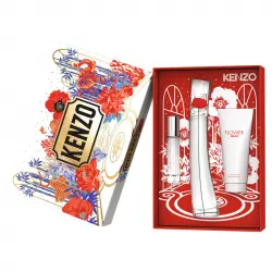 Flower By Kenzo Eau De Parfum 50 Ml + Loción Corporal 75 Ml + Travel Spray 10 Ml
