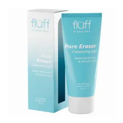 Fluff - *In Your Soul* - Gel limpiador facial con extracto de malaquita y ácido salicílico Pore Eraser