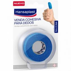 Hansaplast Hansplast Venda Cohesiva Dedos Azul