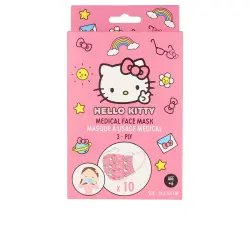 Hello Kitty mascarilla quirúrgica infantil 10 pz