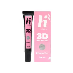 Hi Hybrid - Gel para decoración de uñas 3D Nail Art Gel - Glowgetter