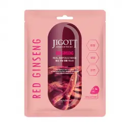 Jigott - Mascarilla facial con extracto de ginseng rojo