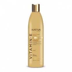 Kativa Vitamina E Biotin Bambu Acondicionador, 355 ml