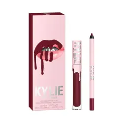 Kylie Cosmetics Kylie Cosmetics Matte Lip Kit  504,Hollyberry  , 1 un