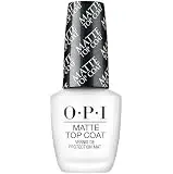 Matte Top Coat - 15 ml - OPI - Capa superior de uñas con acabado mate.