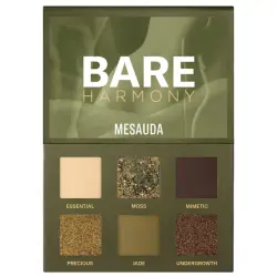 Mesauda - Paleta de sombras de ojos Bare Harmony 3.0 - 205: Hidden Green