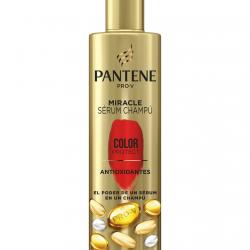 Pantene - Champú Miracle Serum Color Protect Con Antioxidantes Pro-V