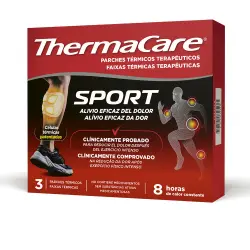 Thermacare Sport parches térmicos 3 u