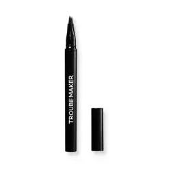 Trouble Maker - Lápiz de cejas Fluffer Brow Brush Natural - Soft Black