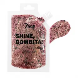 7 Days - Glitter en gel para rostro, cabello y cuerpo Shine, Bombita! - 901: Playful Pink
