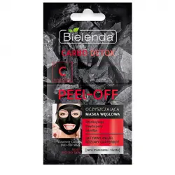 Bielenda - Mascarilla Peel Off carbo detox - Pieles mixtas y grasas