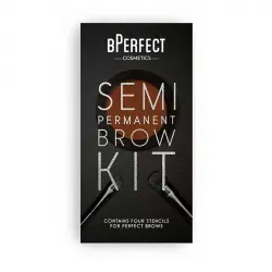 BPerfect - Kit para cejas Semi-Permanent Brow Kit - Brown