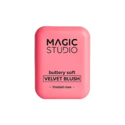 Magic Studio - Colorete en polvo Velvet Blush - Frosted Rose