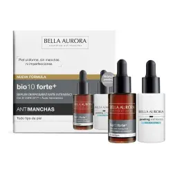 Bio10 Forte+ Estuche  30 ml Sérum Despigmentante Intensivo + Peeling Exfoliante
