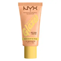 NYX Professional Makeup - Buttermelt Glaze FPS 30 Bases de maquillaje 30 ml 01W - WHIPPED BUTTA