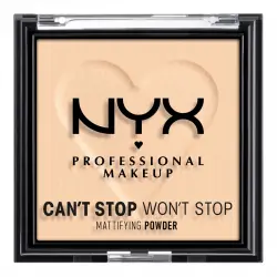 NYX Professional Makeup - Polvos Matificantes Profesionales Can´t Stop Won´t Stop