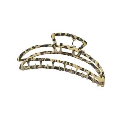Soho - Pasador De Pelo Tipo Barette De Metal Con Estampado De Leopardo Pinzas y horquillas 1 pieces female