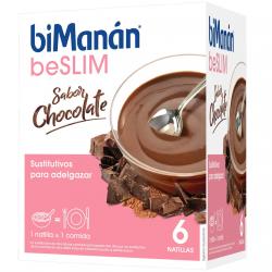 BiManán® - Natillas Praliné Menú Sustitutive Bimanán