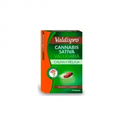 Cápsulas Cannabis Sativa Valeriana Calma y Relaja