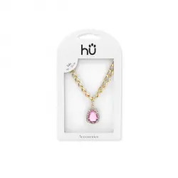 Collar Pet Piedra Rosa