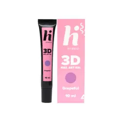 Hi Hybrid - Gel para decoración de uñas 3D Nail Art Gel - Grapeful