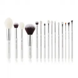 Jessup Beauty - Set de brochas 15 piezas - T242: White/Silver