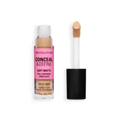 Makeup Revolution - Corrector líquido Conceal & Define Soft Matte - C7.2NW
