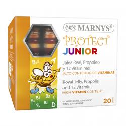 Marnys - Viales Jalea Real + Propoleo + 12 Vitaminas Protect Junior