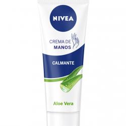 NIVEA - Crema De Manos Calmante Con Aloe Vera