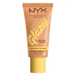 NYX Professional Makeup - Buttermelt Glaze FPS 30 Bases de maquillaje 30 ml 02W - VANILLA BEAN BUTTA