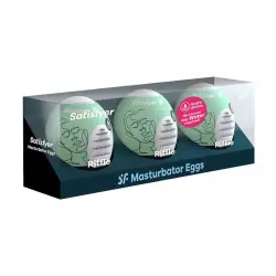 Satisfyer - Set de huevos masturbadores Hydro Active - Riffle