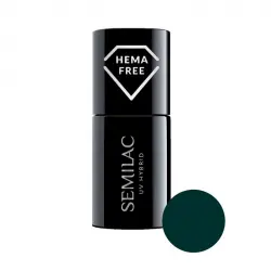 Semilac - *Hema Free* - Esmalte semipermanente - 422: Deep Forest Green