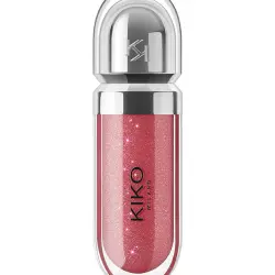Brillo De Labios Emoliente Efecto 3D Hydra Lipgloss Kiko Milano 22 Sparkling Red Garnet