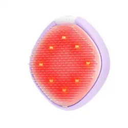 Flip Led Light Hairbrush LILAC YOU