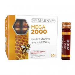 Marnys - 20 Viales Jalea Real Mega 2000 Con Vitamina C