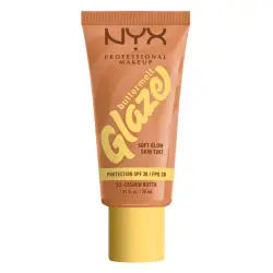 NYX Professional Makeup - Buttermelt Glaze FPS 30 Bases de maquillaje 30 ml 03W - CASHEW BUTTA