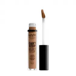 Nyx Professional Makeup - Corrector líquido Can't Stop won't Stop - CSWC016: Mahogany