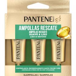 Pantene - Ampollas Rescate Suave & Liso Pro-V
