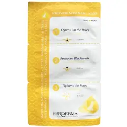 Perderma - 3 Pasos Purificante para Nariz Mascarillas para Puntos Negros 1 pieces female